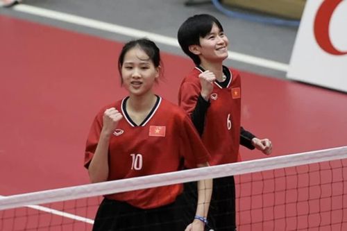 Cầu mây nữ Việt Nam giành vé vào chung kết đôi nữ ASIAD 20