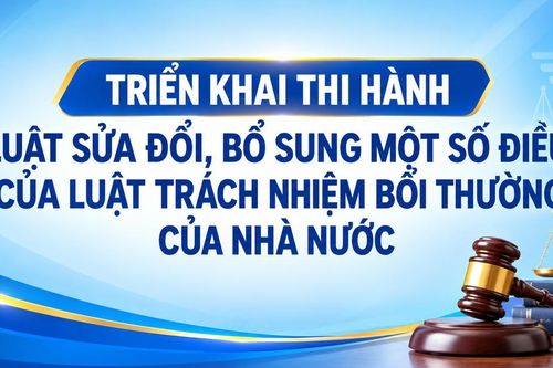 Triển khai thi hành Luật sửa đổi, bổ sung một số điều của Luật Trách nhiệm bồi thường của Nhà nước