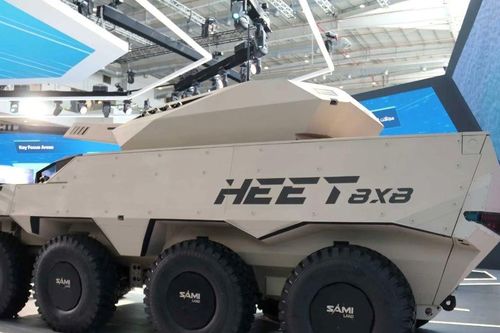 Ả Rập Xê Út trình làng 'quái thú sa mạc' HEET 8x8 và HEET 4x4 góc quan sát 180 độ