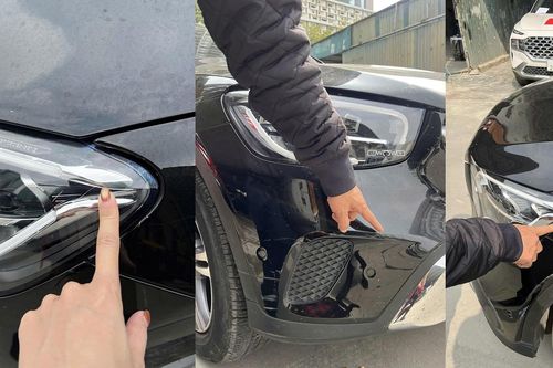Mất 'sơn zin' sau 17 vết cào, Mercedes-Benz GLC 200 bị ảnh hưởng giá trị ra sao?
