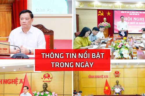 Nghệ An: Thông tin nổi bật ngày 28/9