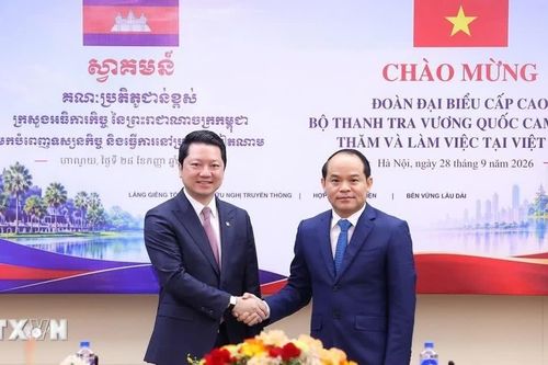 Thúc đẩy hợp tác ngành Thanh tra Việt Nam-Campuchia