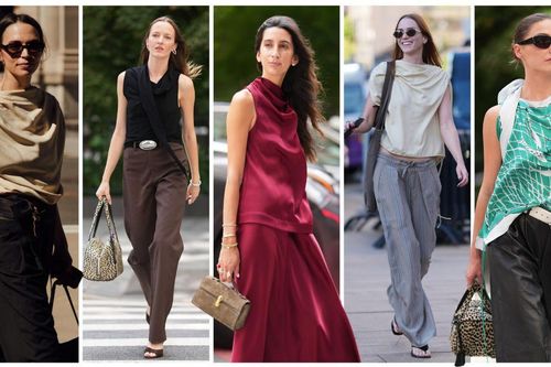 Áo draping dẫn đầu xu hướng thời trang mùa thu