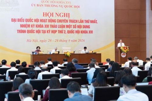 17 dự án luật đang được Hội nghị ĐBQH hoạt động chuyên trách, xem xét, thảo luận
