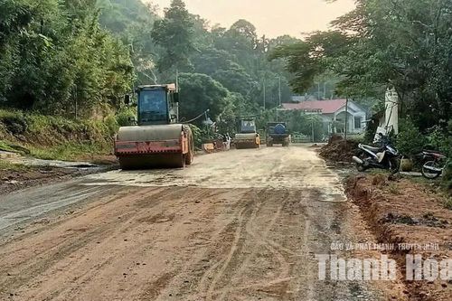 Hoàn thiện hạ tầng giao thông, tạo động lực cho Ngọc Lặc phát triển