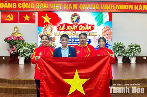 HLV xứ Thanh được chọn dẫn dắt ĐT Việt Nam dự giải Vô địch thế giới Võ cổ truyền tại Italia