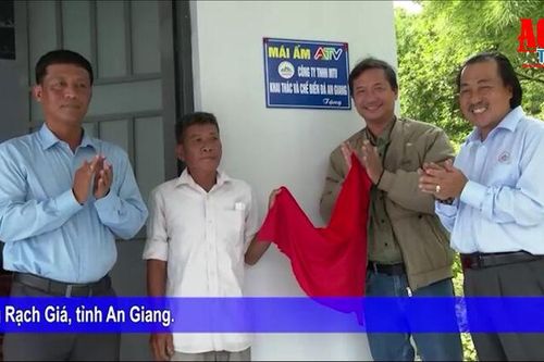 Trao Mái ấm ATV cho gia đình khó khăn ở Ba Chúc
