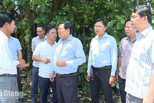 Phó Chủ tịch tỉnh An Giang yêu cầu làm rõ trách nhiệm, đẩy nhanh tiến độ Dự án đường Hồ Chí Minh