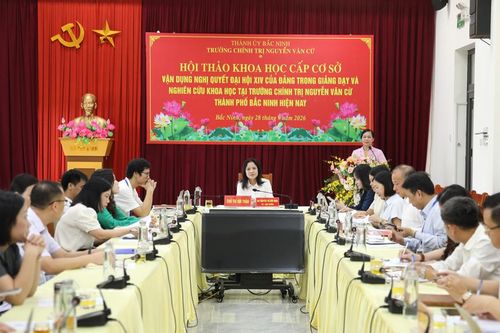 Vận dụng Nghị quyết Đại hội XIV của Đảng trong giảng dạy và nghiên cứu khoa học