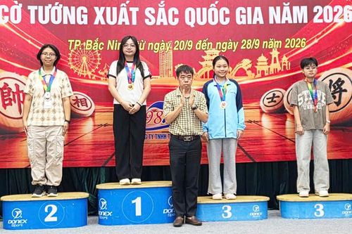 Đoàn Bắc Ninh giành 6 huy chương tại Giải vô địch cờ tướng xuất sắc quốc gia