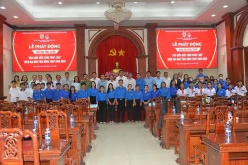 Đồng Tháp: Phát động Cuộc thi trực tuyến 'Tìm hiểu kiến thức pháp luật' năm 2026