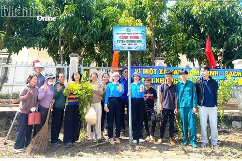 Phụ nữ góp sức xây dựng môi trường xanh