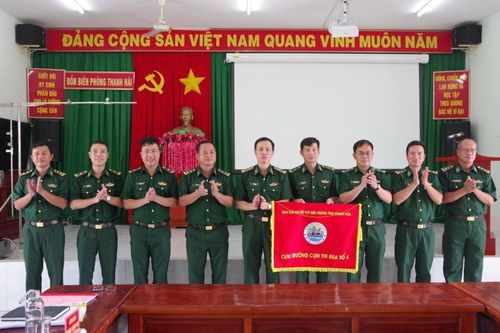 Cụm thi đua các phòng, đồn biên phòng tổng kết phong trào Thi đua Quyết thắng
