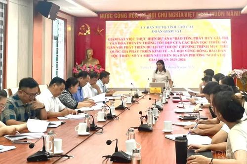 Ủy ban MTTQ Việt Nam tỉnh Lào Cai giám sát thực hiện Dự án 6 tại phường Nghĩa Lộ