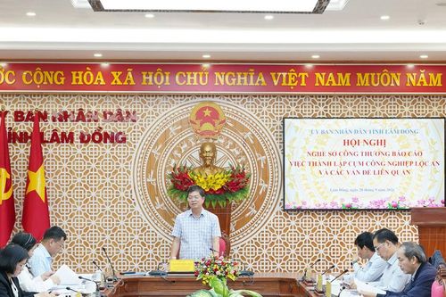 Lâm Đồng rà soát, chấm điểm lại việc lựa chọn chủ đầu tư Cụm công nghiệp Lộc An