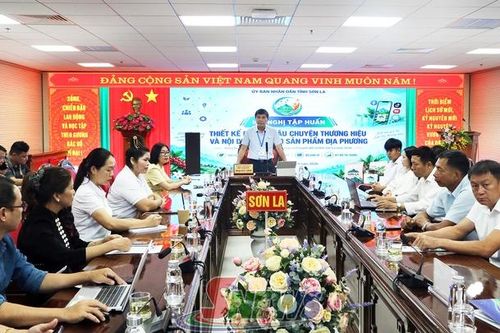 Bao bì mới, câu chuyện mới và nội dung số cho sản phẩm nông sản Sơn La
