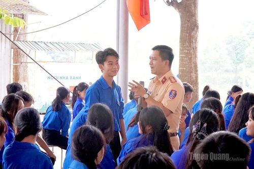 Trung Sơn tổ chức Ngày hội tuyên truyền pháp luật trong thanh niên