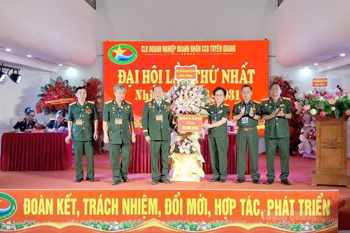Đại hội Câu lạc bộ Doanh nghiệp, Doanh nhân Cựu chiến binh tỉnh Tuyên Quang lần thứ I
