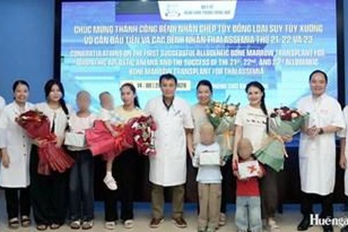 Bệnh viện Trung ương Huế điều trị thành công ca suy tủy xương vô căn bằng ghép tế bào gốc