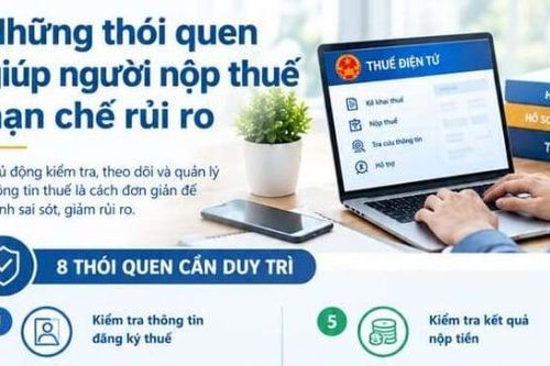 Những thói quen giúp người nộp thuế hạn chế rủi ro