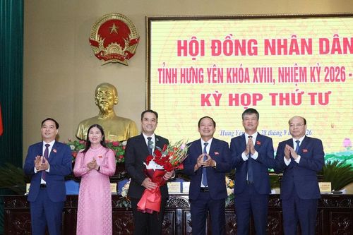 Ông Phạm Bảo Sơn được bầu giữ chức Phó Chủ tịch UBND tỉnh Hưng Yên