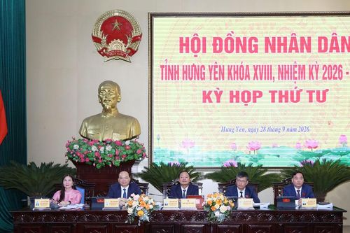 HĐND tỉnh Hưng Yên quyết nghị nhiều nội dung quan trọng tại Kỳ họp thứ Tư