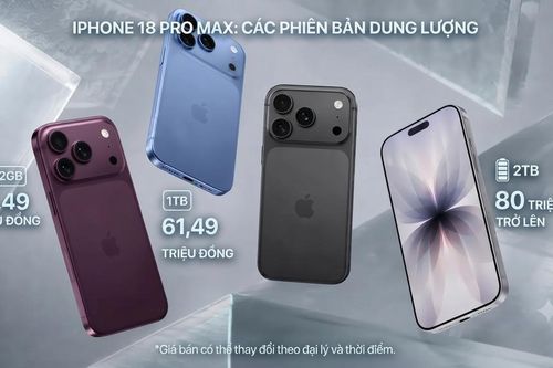 Có nên mua iPhone 18 Pro Max 2TB chỉ vì quay video nhiều?