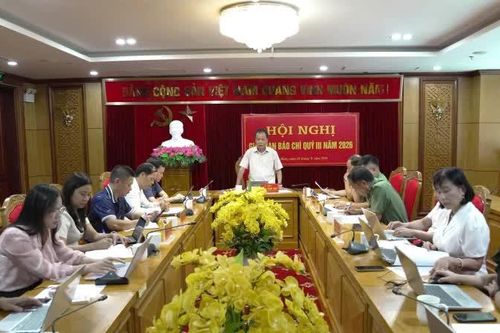 Hội nghị giao ban báo chí quý III/2026