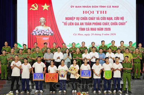 Tân Lộc đoạt giải Nhất toàn đoàn Hội thi nghiệp vụ chữa cháy, cứu nạn, cứu hộ