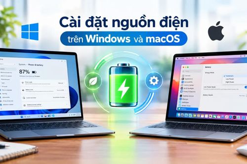 Tối ưu cài đặt nguồn điện cho máy tính