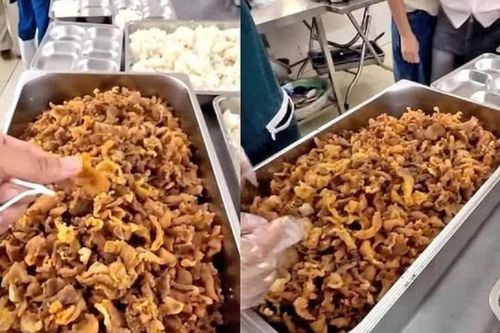 Sau vụ thịt trông 'giống tóp mỡ', trường tiểu học ở Hà Nội tạm dừng ăn bán trú