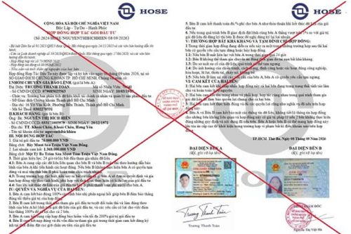 HOSE cảnh báo chiêu giả mạo logo, làm giả chữ ký lãnh đạo để lừa nhà đầu tư