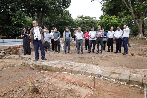 Những phát hiện khảo cổ làm rõ cơ sở phục dựng điện Kính Thiên