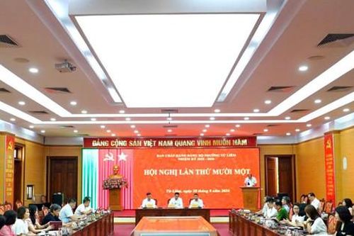 Phường Từ Liêm: Quyết liệt tháo gỡ việc khó, tạo chuyển biến trong những tháng cuối năm