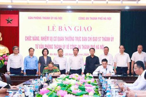 Bí thư Thành ủy Hà Nội Trần Đức Thắng: Công an Thủ đô đi trước một bước trong bảo đảm an ninh, an toàn cho phát triển