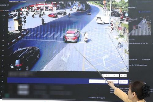 Hà Nội: Hơn 8.400 vi phạm giao thông bị xử lý trong 7 ngày bằng camera AI