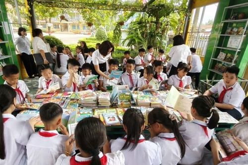 Lan tỏa tình yêu sách qua những video sáng tạo của thiếu nhi Lào Cai