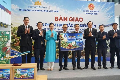Mắc ca Điện Biên lên chuyến bay quốc tế của Vietnam Airlines