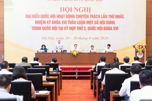 Bế mạc Hội nghị đại biểu Quốc hội hoạt động chuyên trách lần thứ nhất