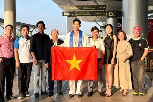 Trương Trọng Hiếu lên đường tranh tài tại Mister Global 2026