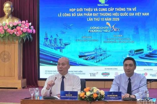 499 sản phẩm của 227 doanh nghiệp đạt Thương hiệu quốc gia Việt Nam năm 2026