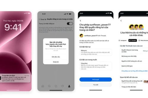 Meta chính thức triển khai tính năng giám sát dành cho phụ huynh trên Threads tại Việt Nam