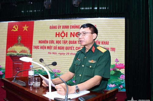 Đảng ủy Binh chủng Đặc công quán triệt, triển khai thực hiện một số nghị quyết, chỉ thị của Bộ Chính trị