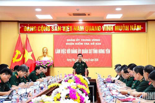 Đảng ủy Quân sự tỉnh Hưng Yên tập trung lãnh đạo, chỉ đạo hoàn thành toàn diện nhiệm vụ quốc phòng, quân sự địa phương