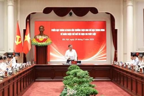 Sớm khắc phục căn bản tình trạng thực thi pháp luật được xem là khâu yếu