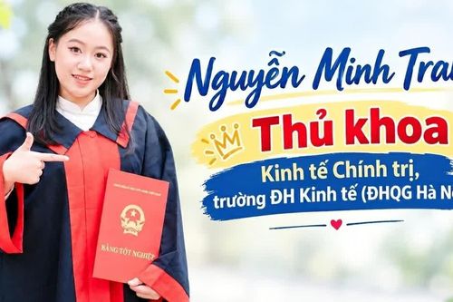 Nữ sinh Hà Nội trở thành thủ khoa Kinh tế Chính trị, với cách học khác biệt