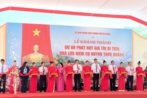 Khánh thành dự án Phát huy giá trị di tích Nhà lưu niệm cụ Huỳnh Thúc Kháng