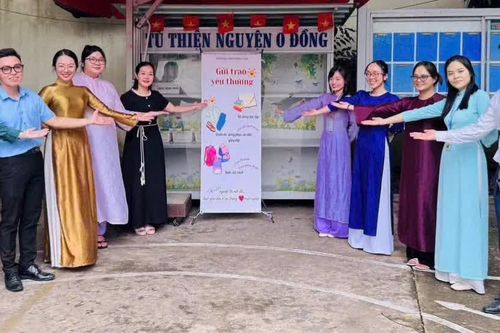Chiếc tủ đặc biệt ở ngôi trường vùng ven TPHCM