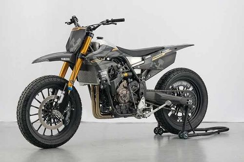 [GALLERY] Chi tiết 'xế nổ' Yamaha Ténéré 700 lột xác phong cách flat-track