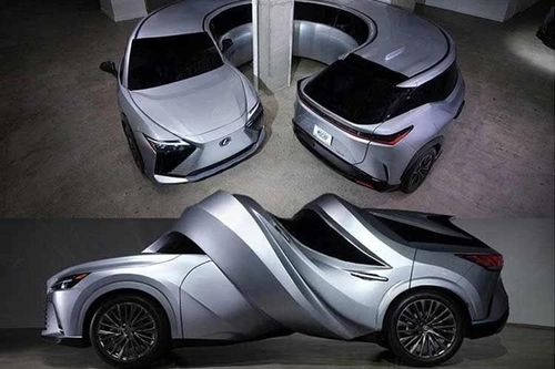 [GALLERY] Lexus 'chơi lớn' hô biến RZ thành hình tròn, RX hình xoắn ốc